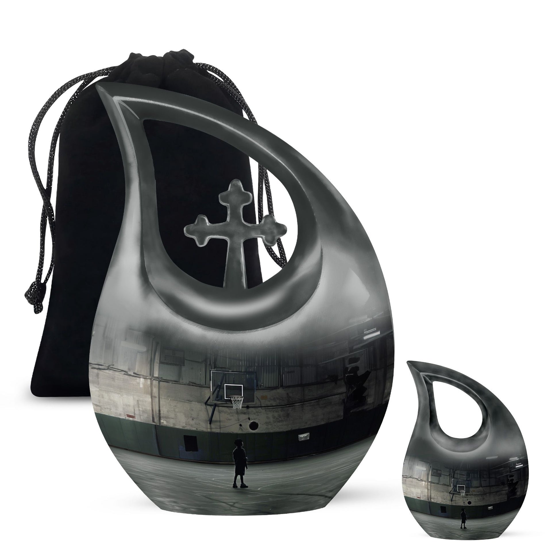 Basketball Urns For Ashes - Cremation Urns For Human Ashes Adult Set