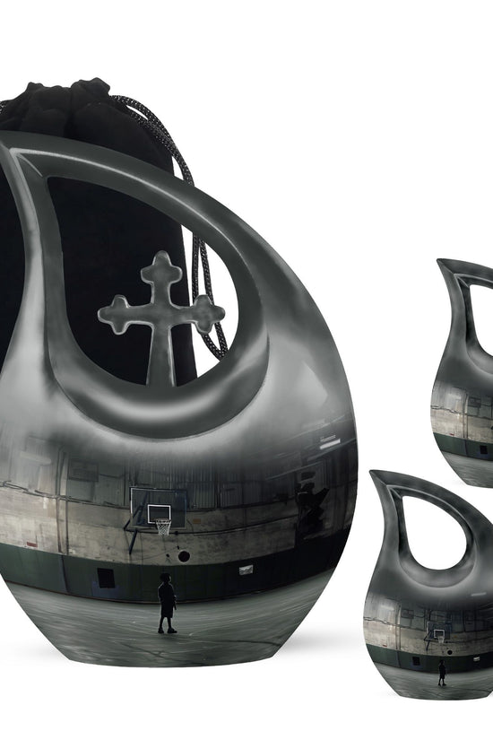 Basketball Urns For Ashes - Cremation Urns For Human Ashes Adult Set