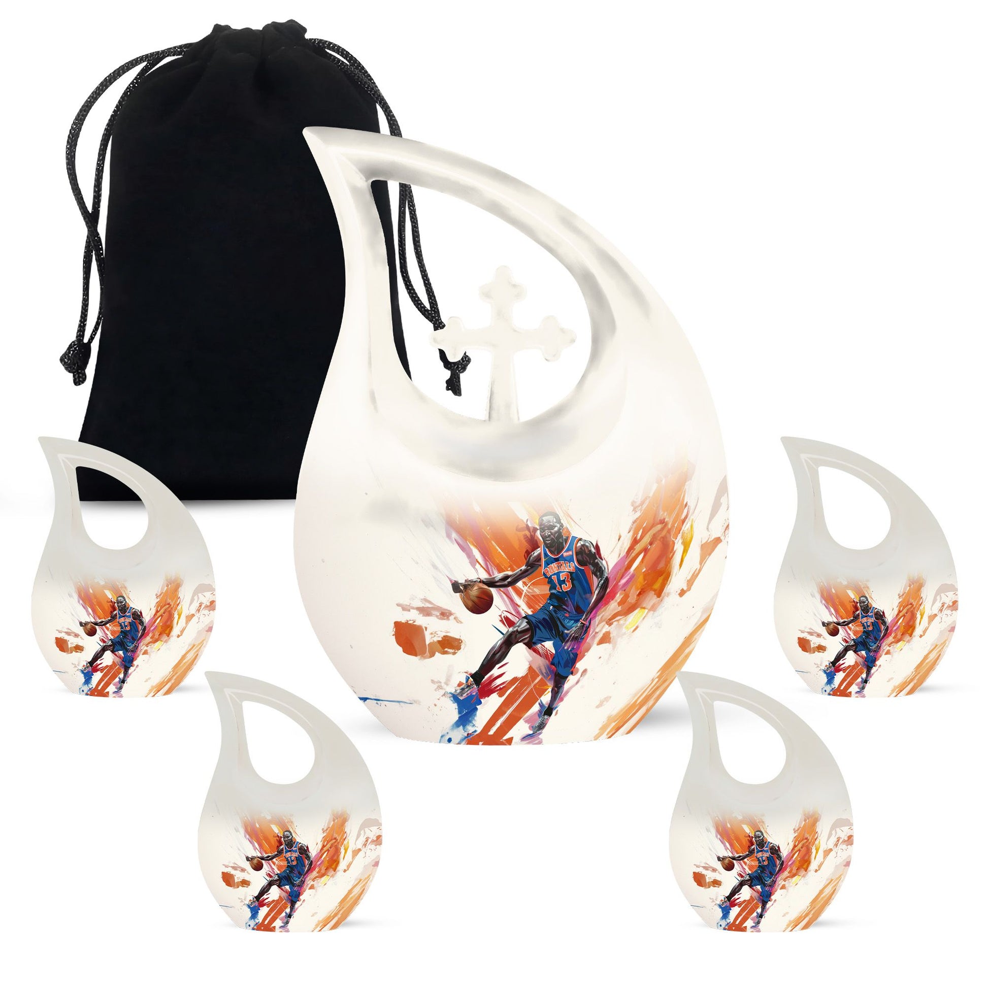 Basketball Urns For Ashes - Cremation Ashes Keepsake