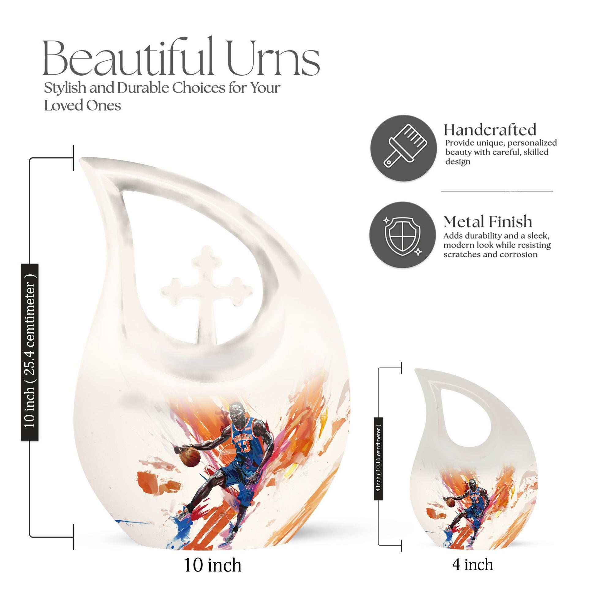 Basketball Urns For Ashes - Cremation Ashes Keepsake