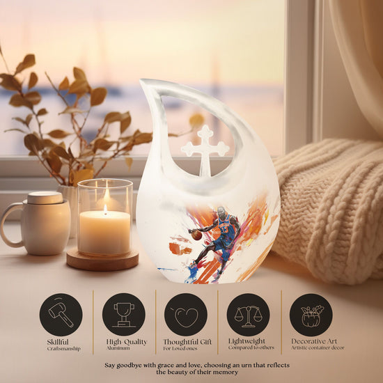 Basketball Urns For Ashes - Cremation Ashes Keepsake