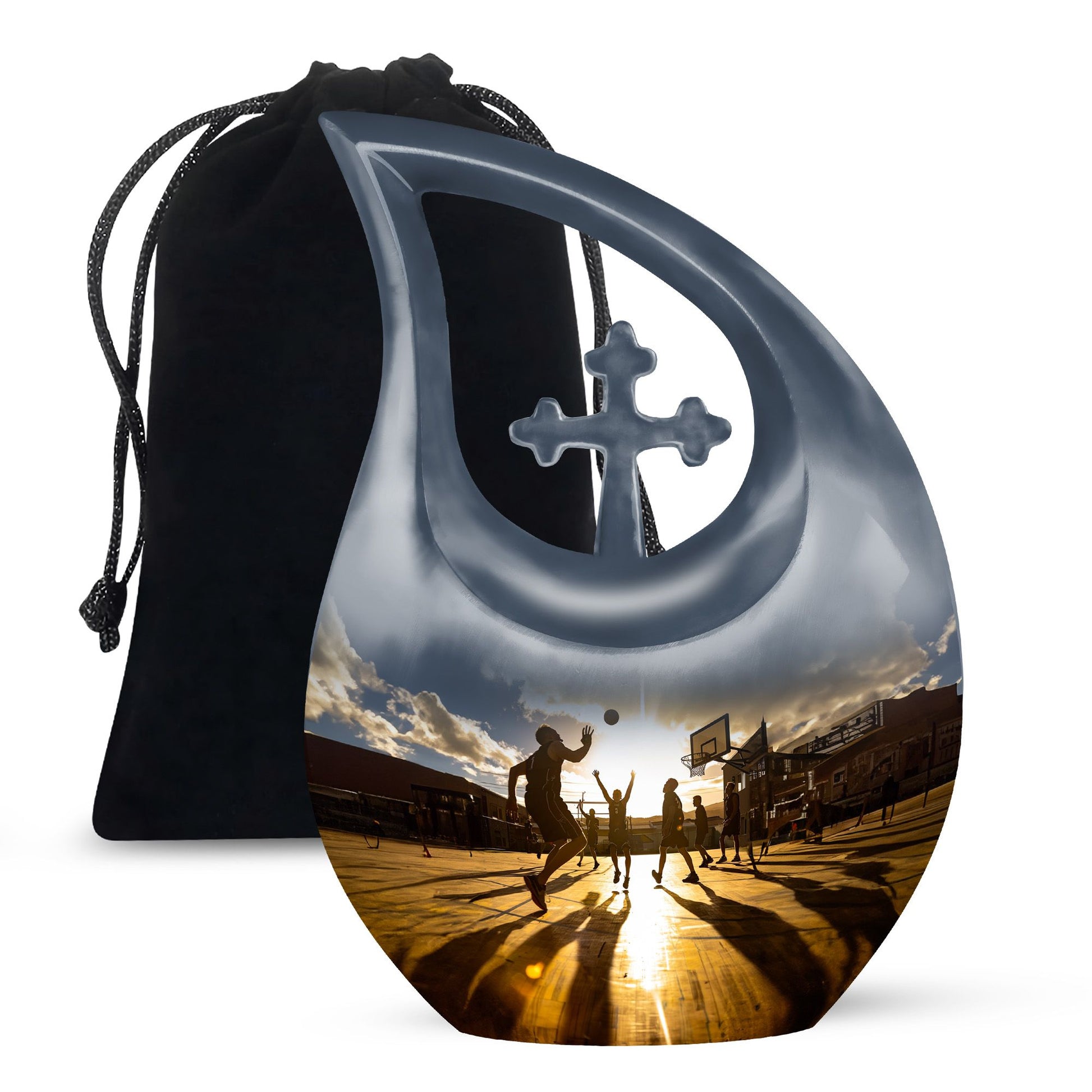Basketball Urns For Ashes - Cremation Urns Set
