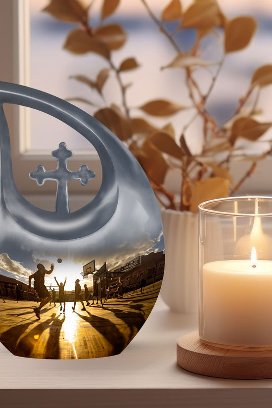 Basketball Urns For Ashes - Cremation Urns Set