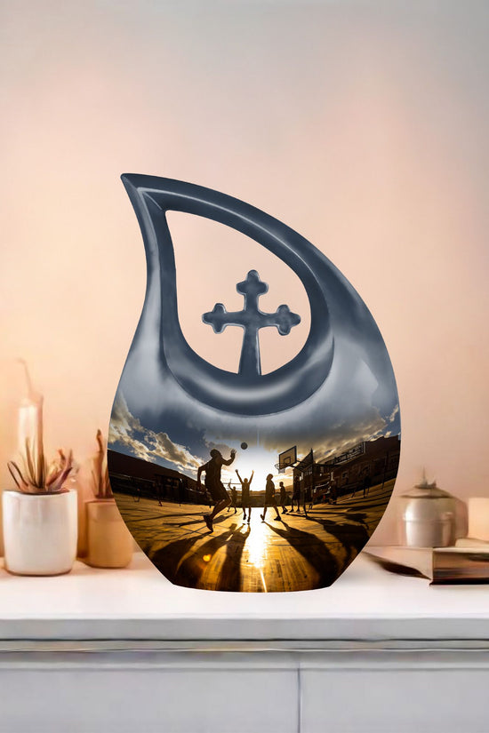 Basketball Urns For Ashes - Cremation Urns Set