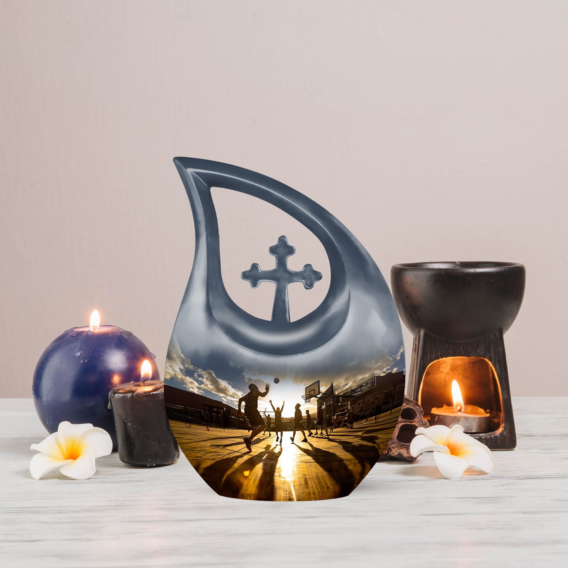 Basketball Urns For Ashes - Cremation Urns Set