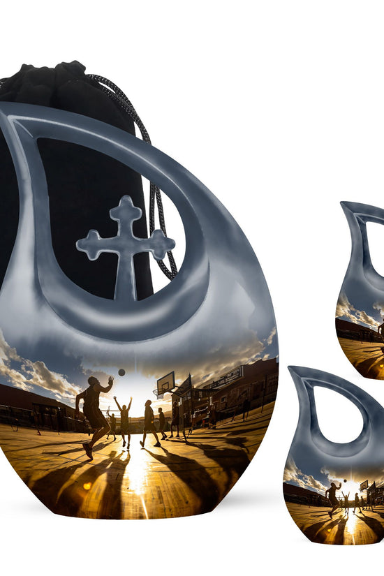 Basketball Urns For Ashes - Cremation Urns Set