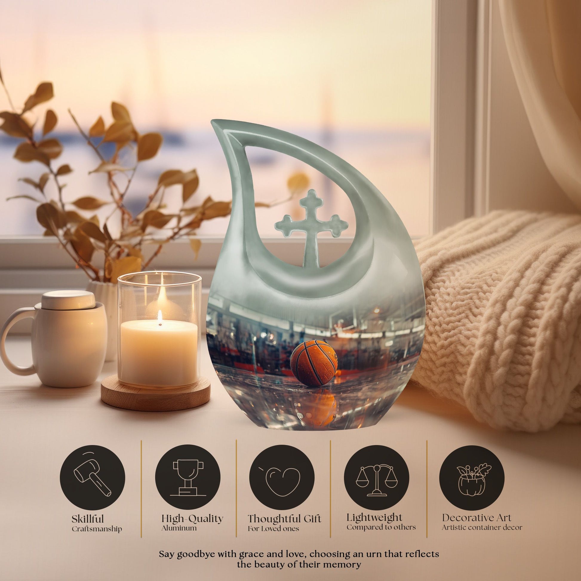 Basketball Urns For Ashes - Cremation Memorial