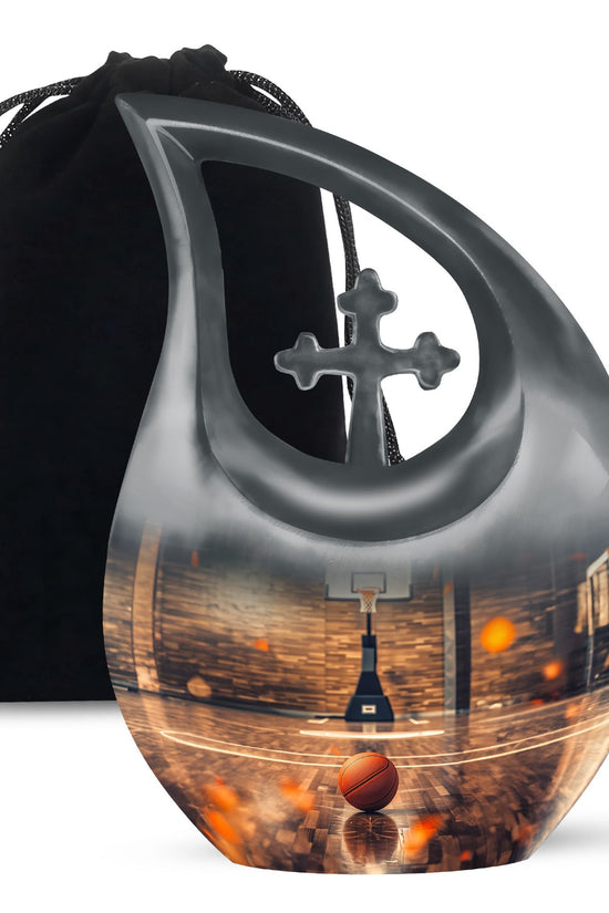 Basketball Urns For Ashes - Cremation Ashes Urns Combo