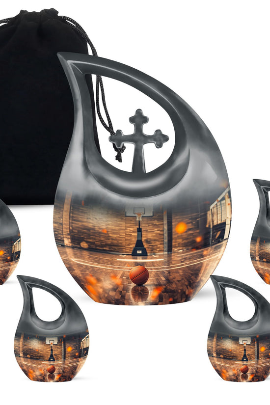 Basketball Urns For Ashes - Cremation Ashes Urns Combo