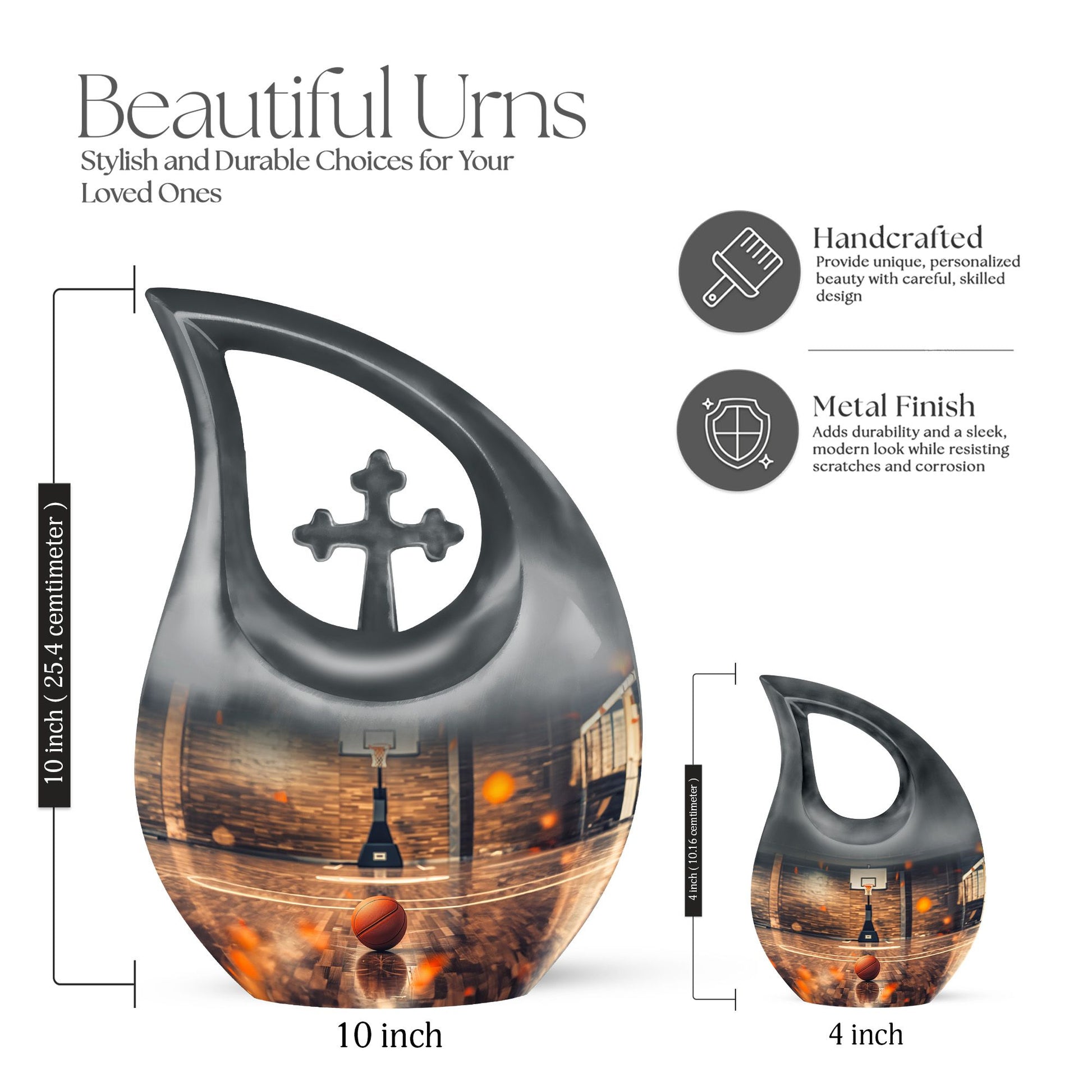 Basketball Urns For Ashes - Cremation Ashes Urns Combo