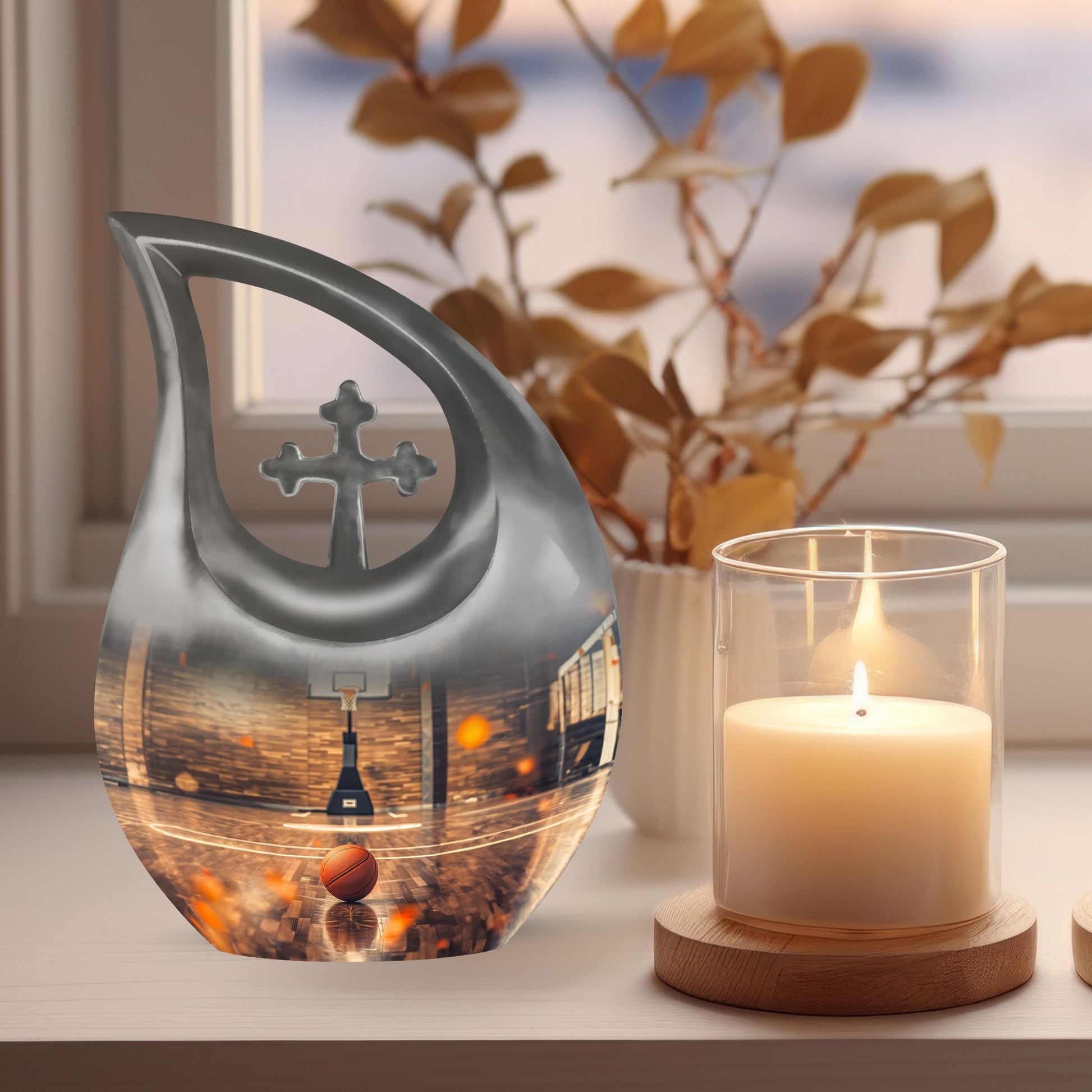 Basketball Urns For Ashes - Cremation Ashes Urns Combo