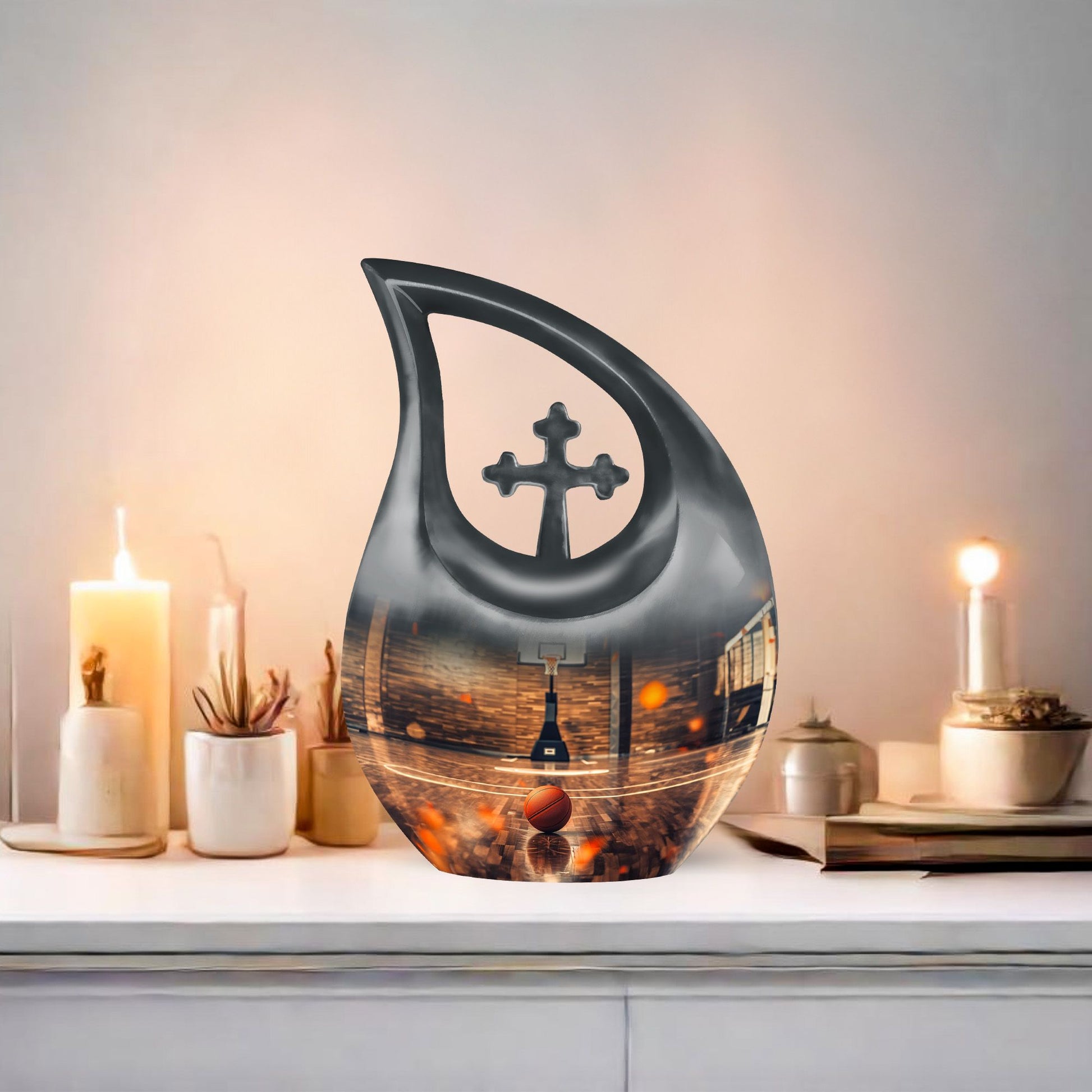 Basketball Urns For Ashes - Cremation Ashes Urns Combo
