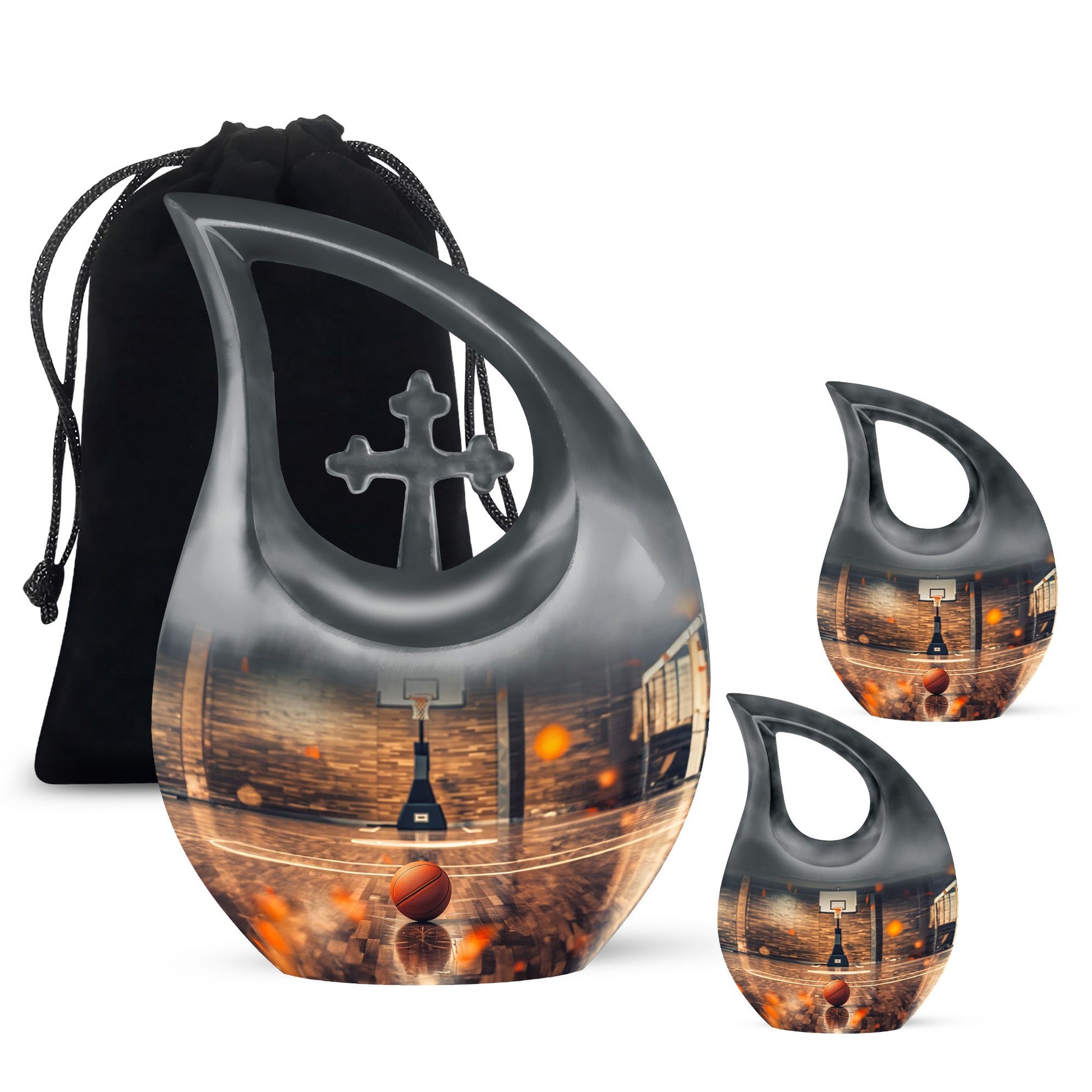 Basketball Urns For Ashes - Cremation Ashes Urns Combo