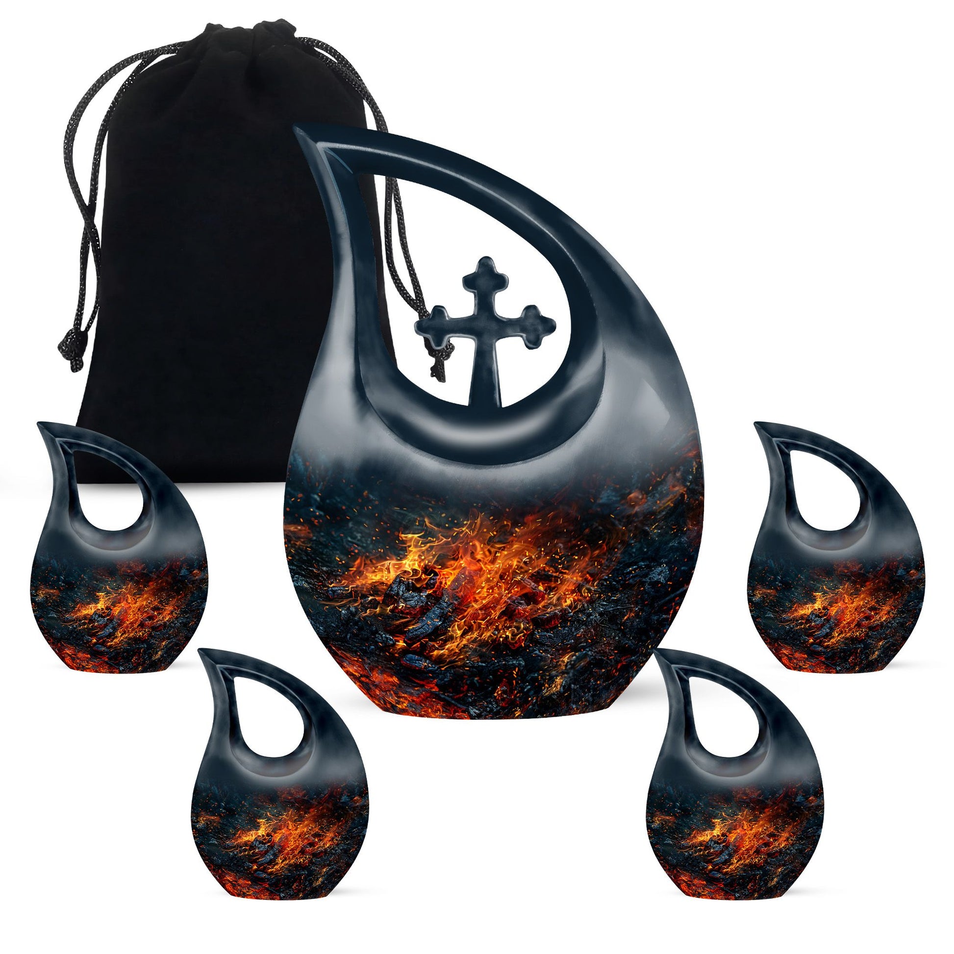 Fire Urns For Ashes - Cremation Mini Urn