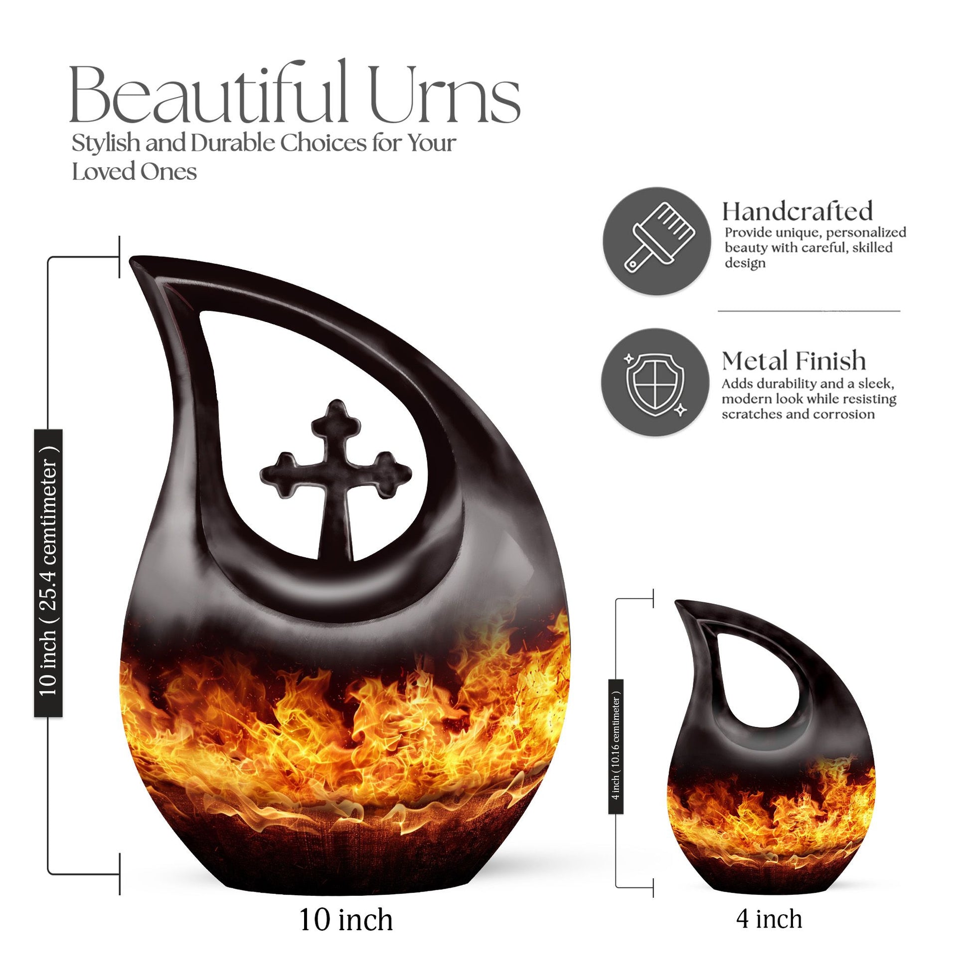 Fire Urns For Ashes - Cremation Keepsake