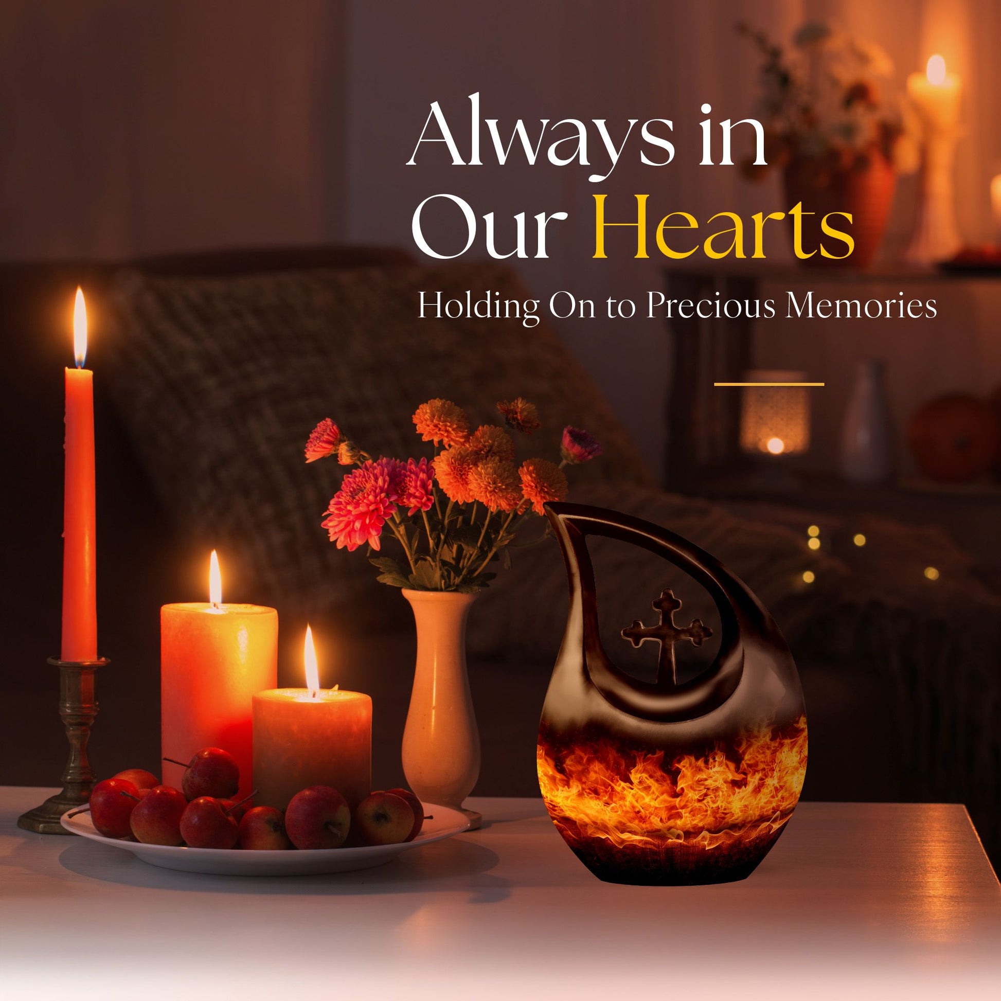 Fire Urns For Ashes - Cremation Keepsake