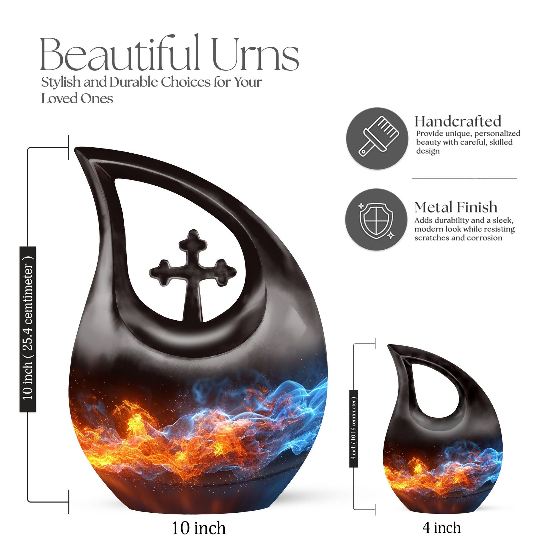 Fire Urns For Ashes - Cremation Urn Keepsake