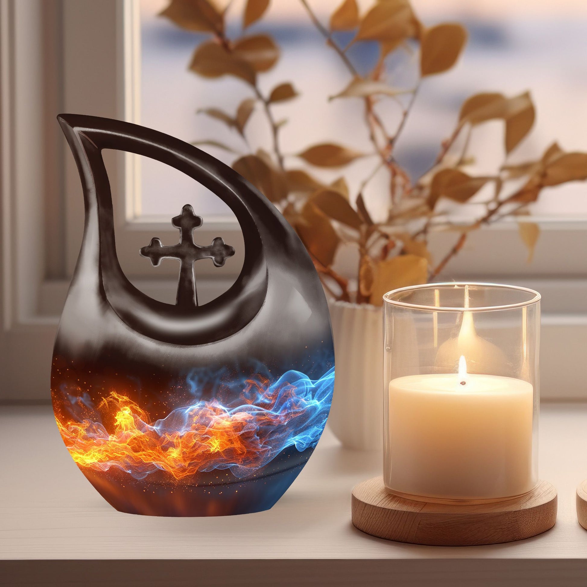 Fire Urns For Ashes - Cremation Urn Keepsake