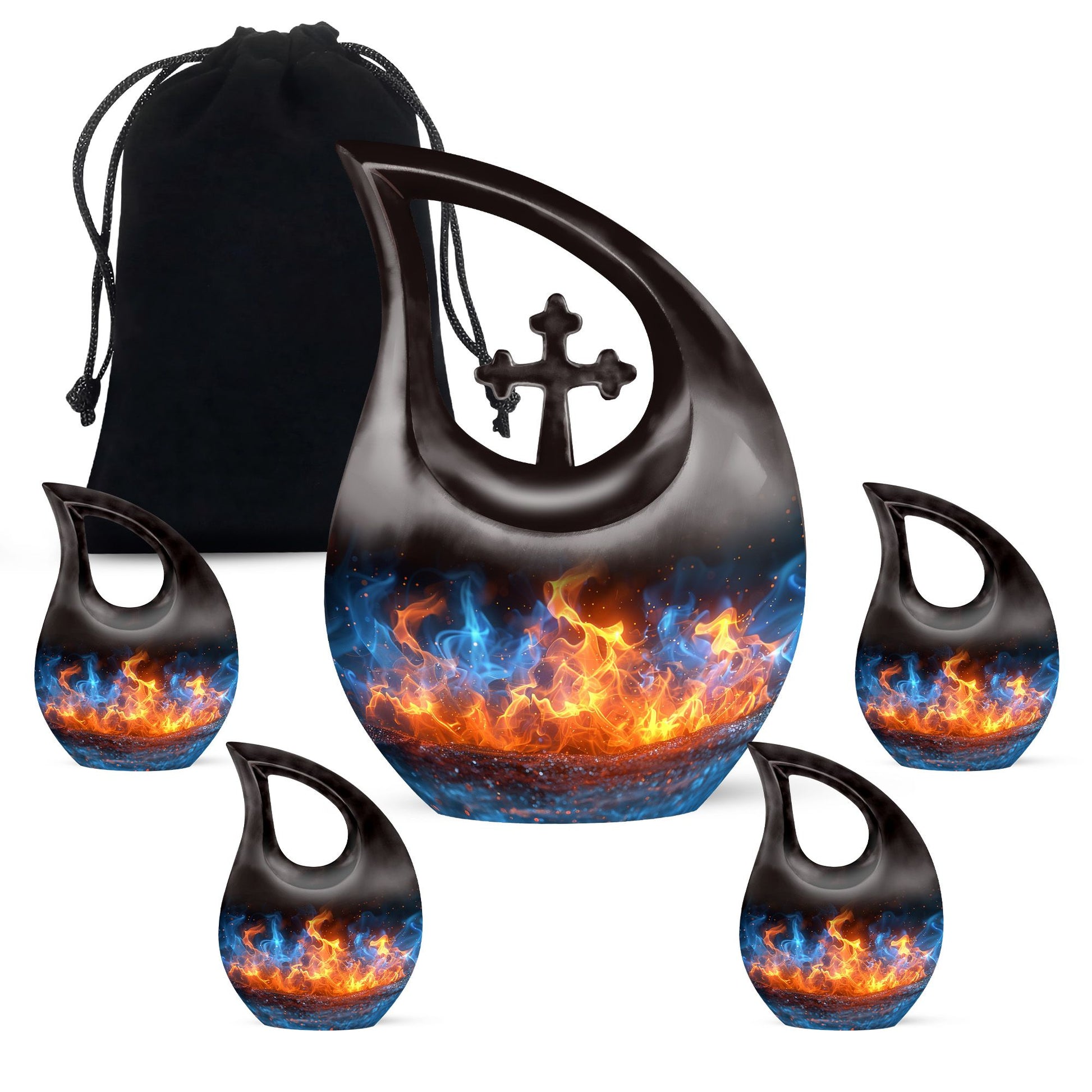 Fire Urns For Ashes - Small Cremation Keepsakes