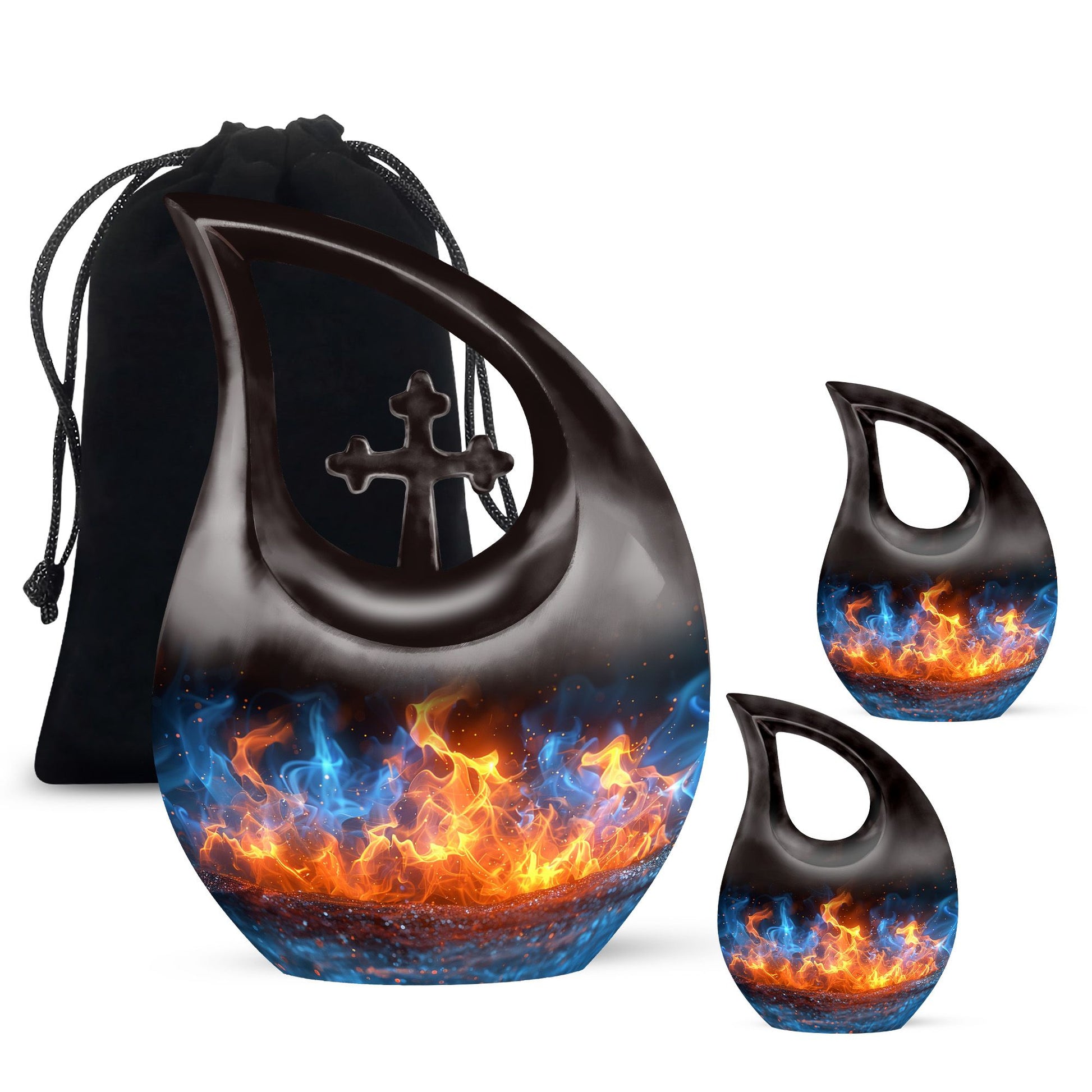 Fire Urns For Ashes - Small Cremation Keepsakes