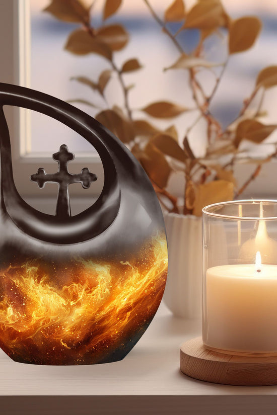 Fire Urns For Ashes - Cremation Urn For Human Ashes