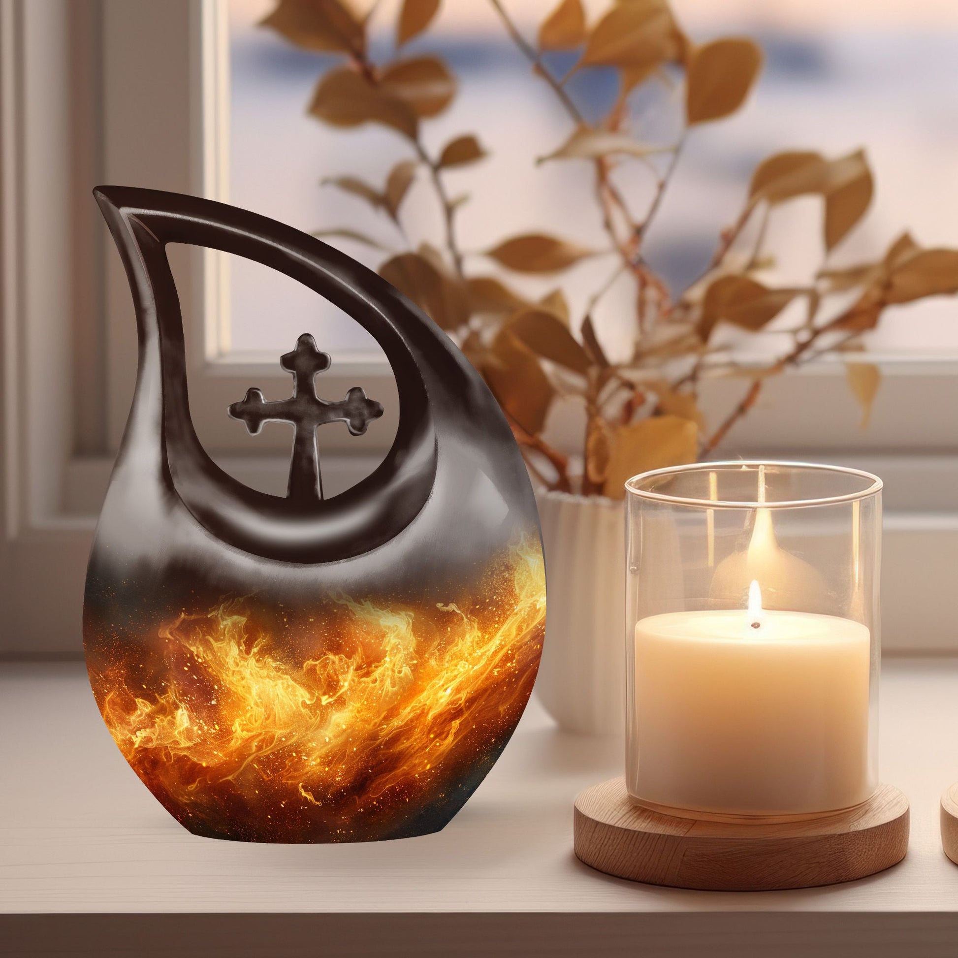 Fire Urns For Ashes - Cremation Urn For Human Ashes