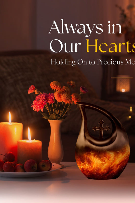 Fire Urns For Ashes - Cremation Urn For Human Ashes