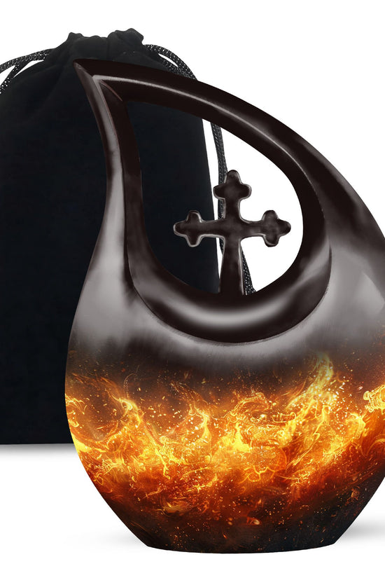 Fire Urns For Ashes - Keepsake Cremation Urns For Human Ashes Adult