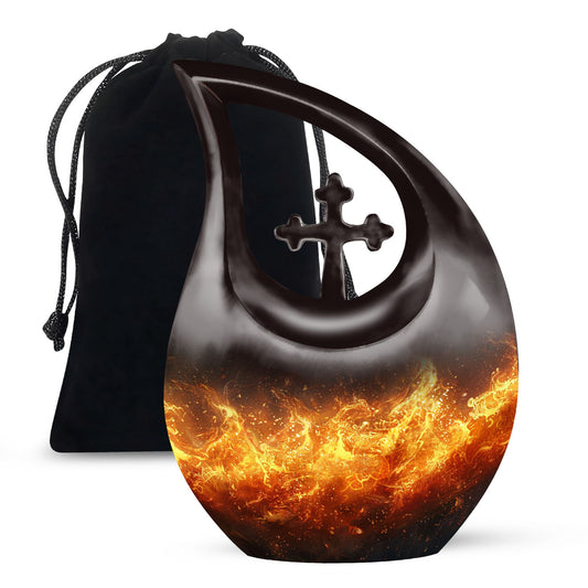 Fire Urns For Ashes - Keepsake Cremation Urns For Human Ashes Adult
