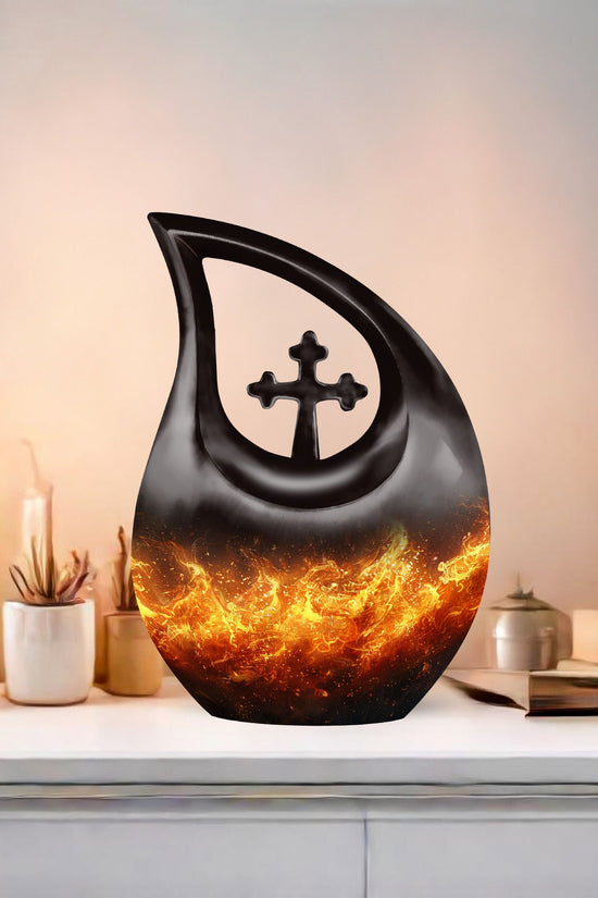 Fire Urns For Ashes - Keepsake Cremation Urns For Human Ashes Adult