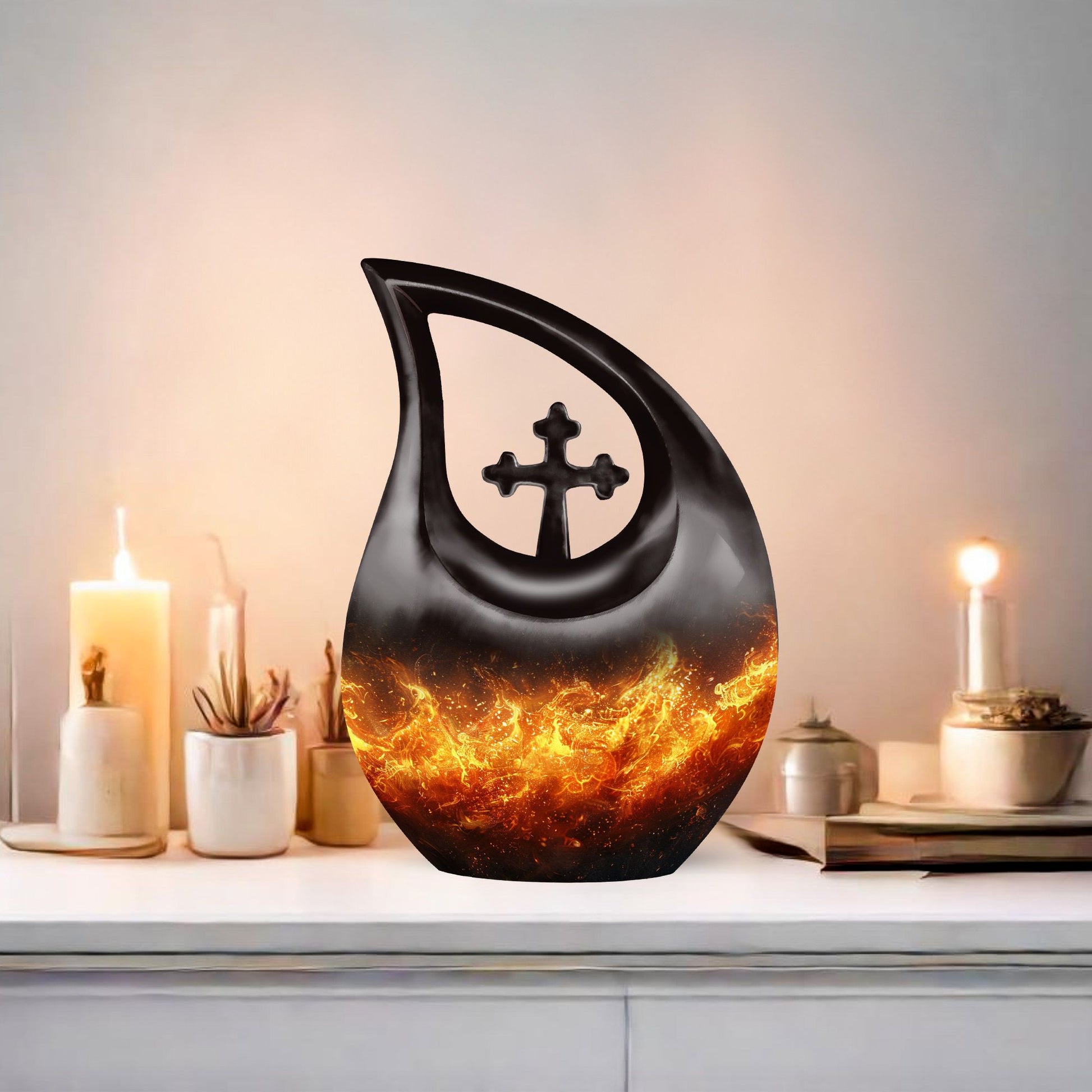 Fire Urns For Ashes - Keepsake Cremation Urns For Human Ashes Adult