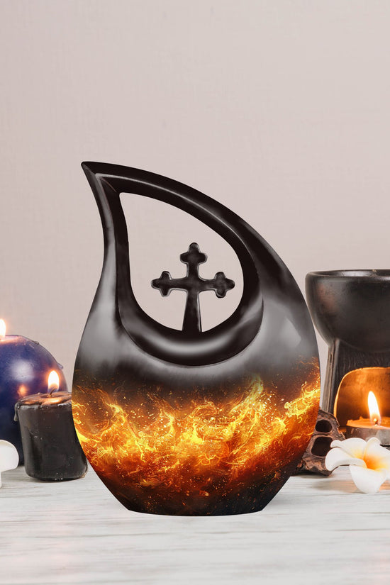 Fire Urns For Ashes - Keepsake Cremation Urns For Human Ashes Adult