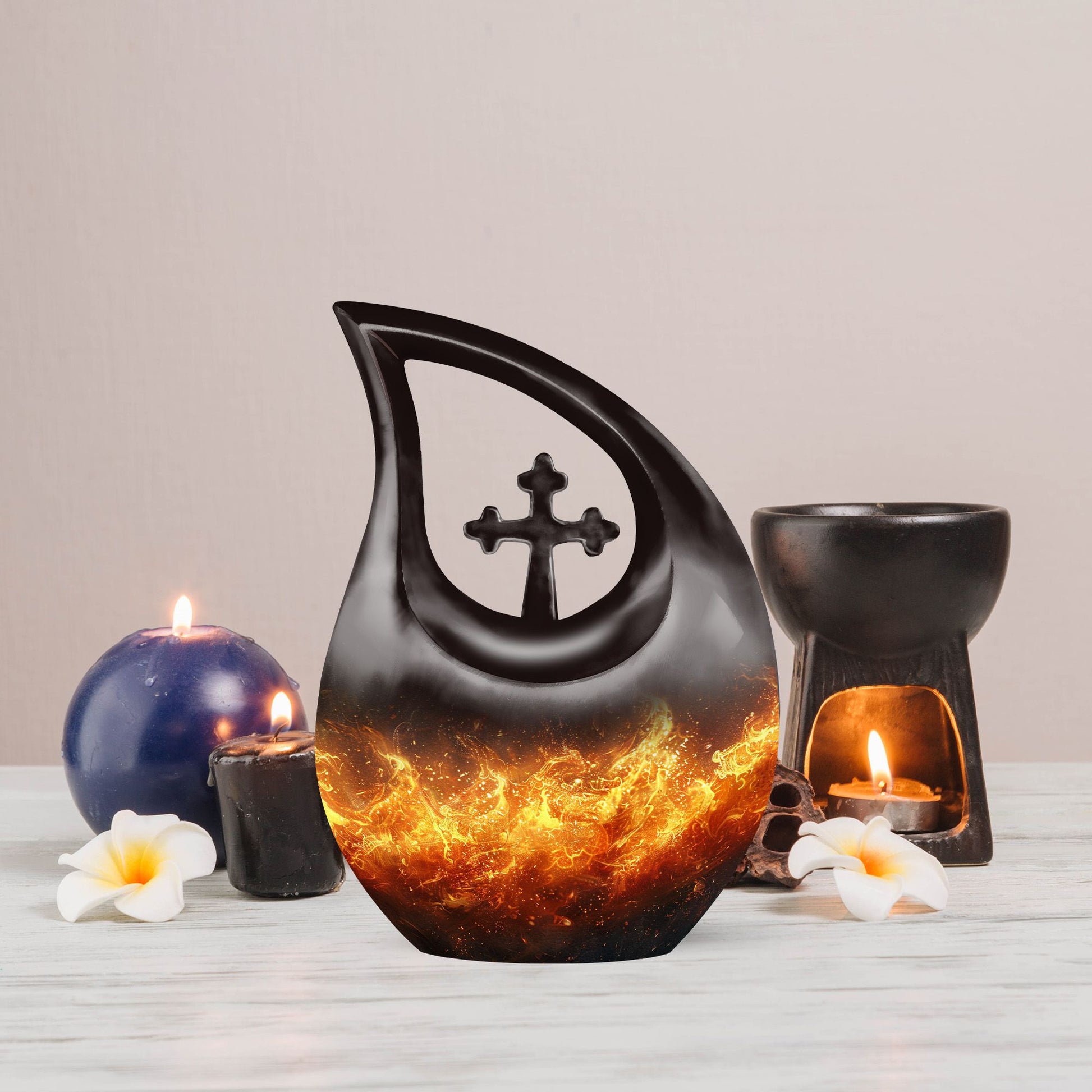 Fire Urns For Ashes - Keepsake Cremation Urns For Human Ashes Adult