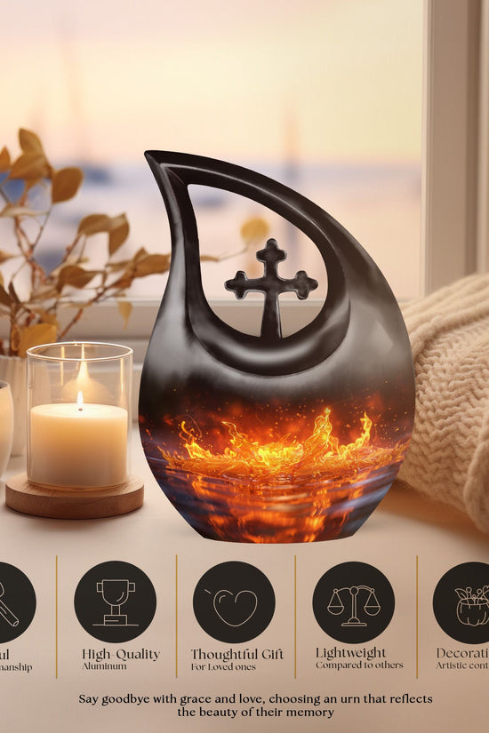 Fire Urns For Ashes - Urn For Cremation Ashes