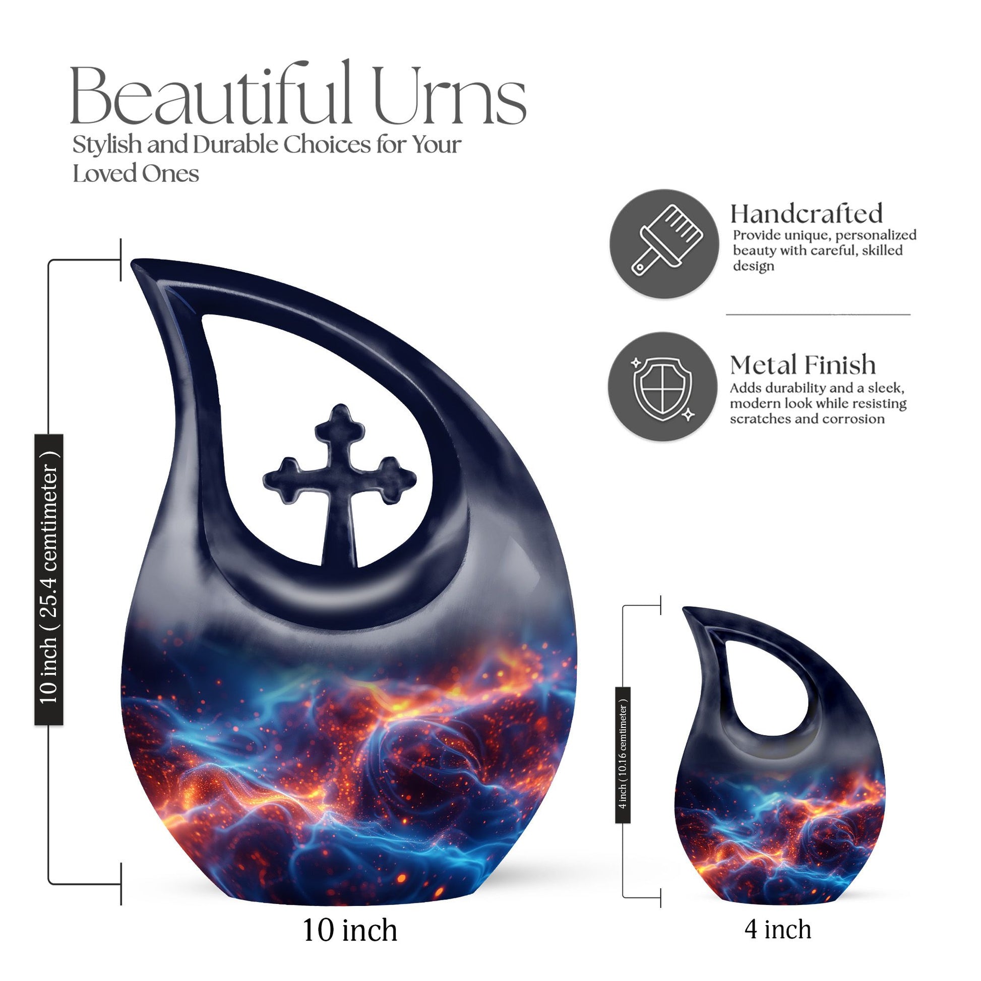 Fire Urns For Ashes - Human Cremation Urns