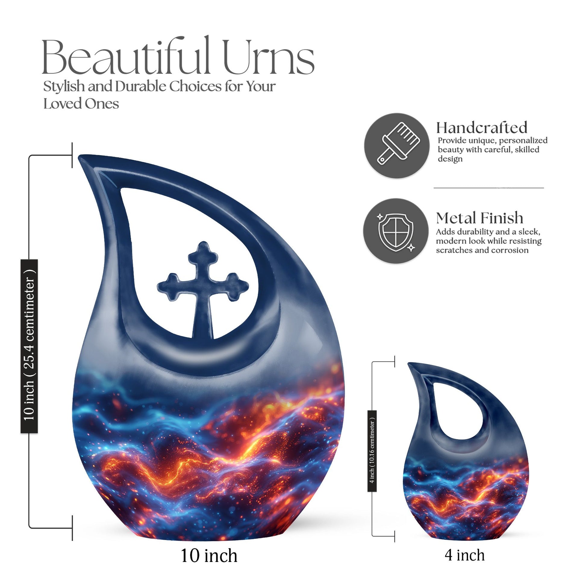 Fire Urns For Ashes - Cremation Keepsake Urns For Ashes