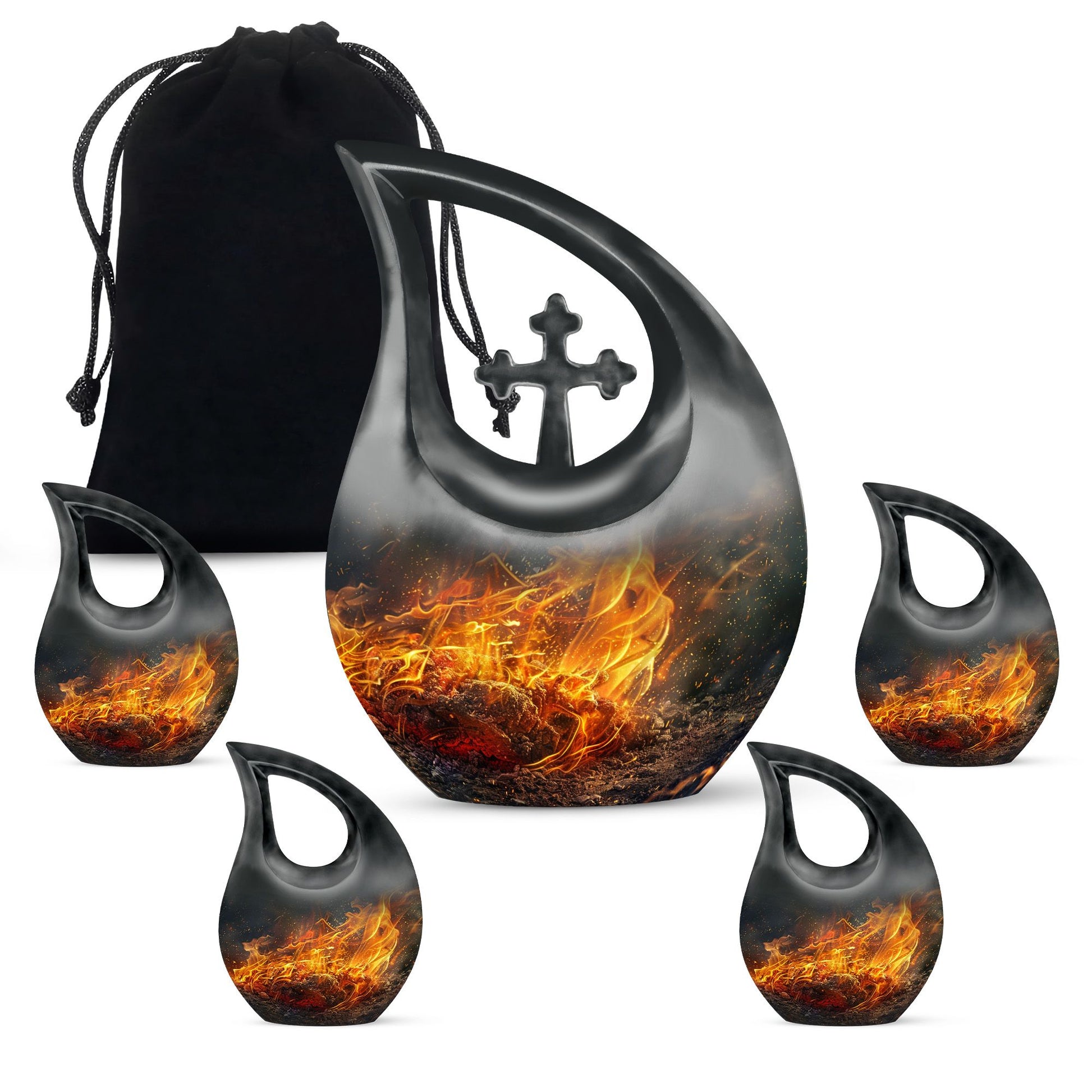Fire Urns For Ashes - Adult Size Cremation Urn