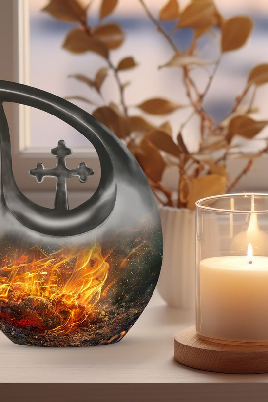 Fire Urns For Ashes - Adult Size Cremation Urn