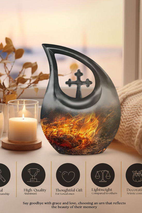 Fire Urns For Ashes - Adult Size Cremation Urn