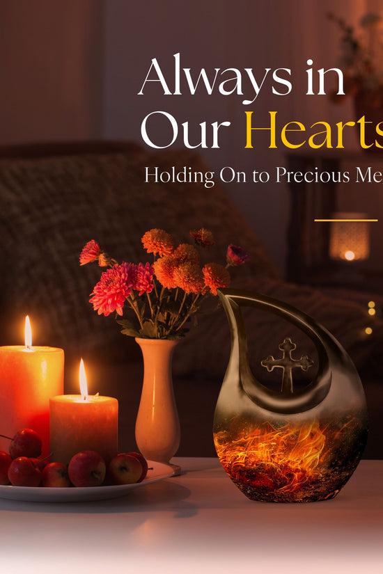 Fire Urns For Ashes - Adult Size Cremation Urn