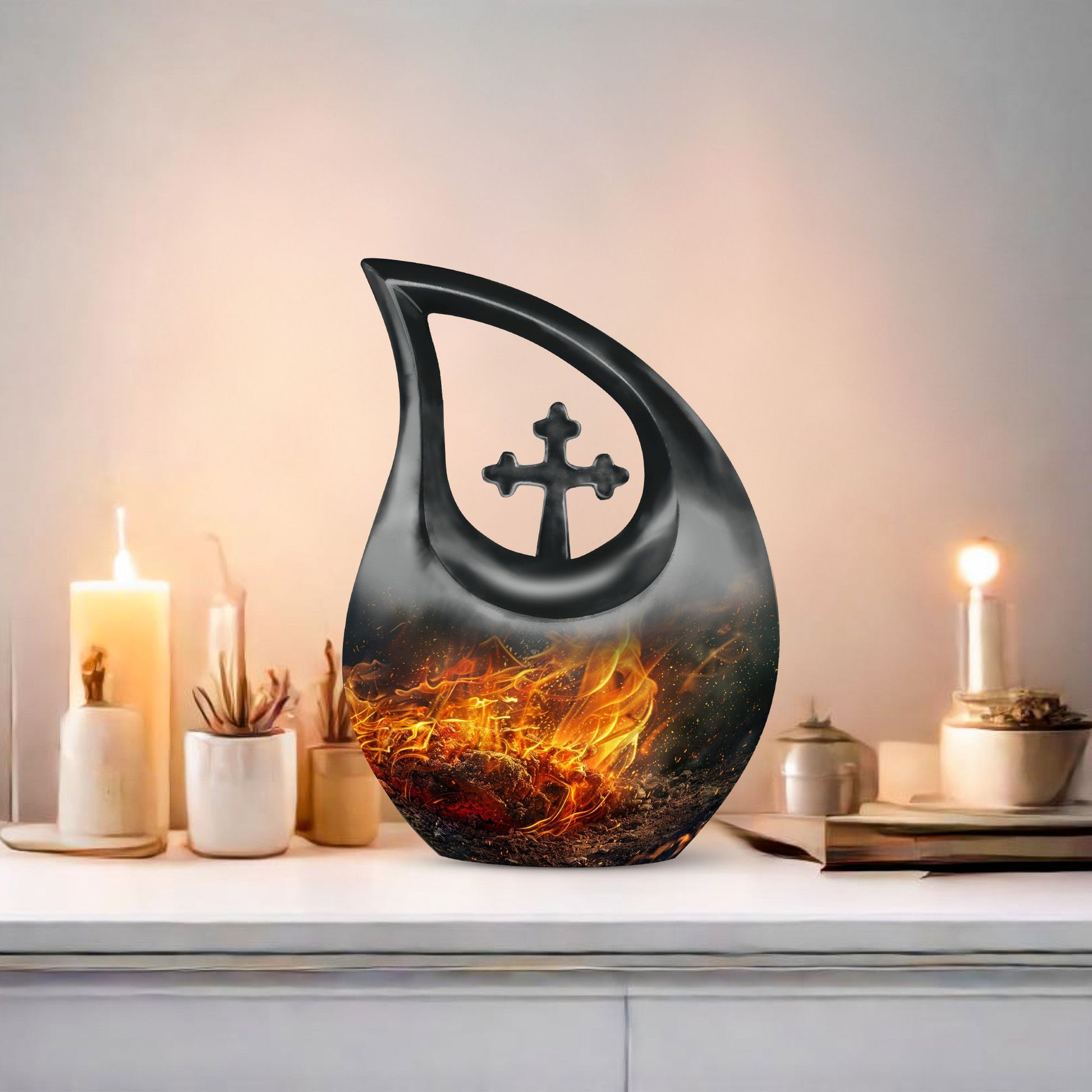Fire Urns For Ashes - Adult Size Cremation Urn