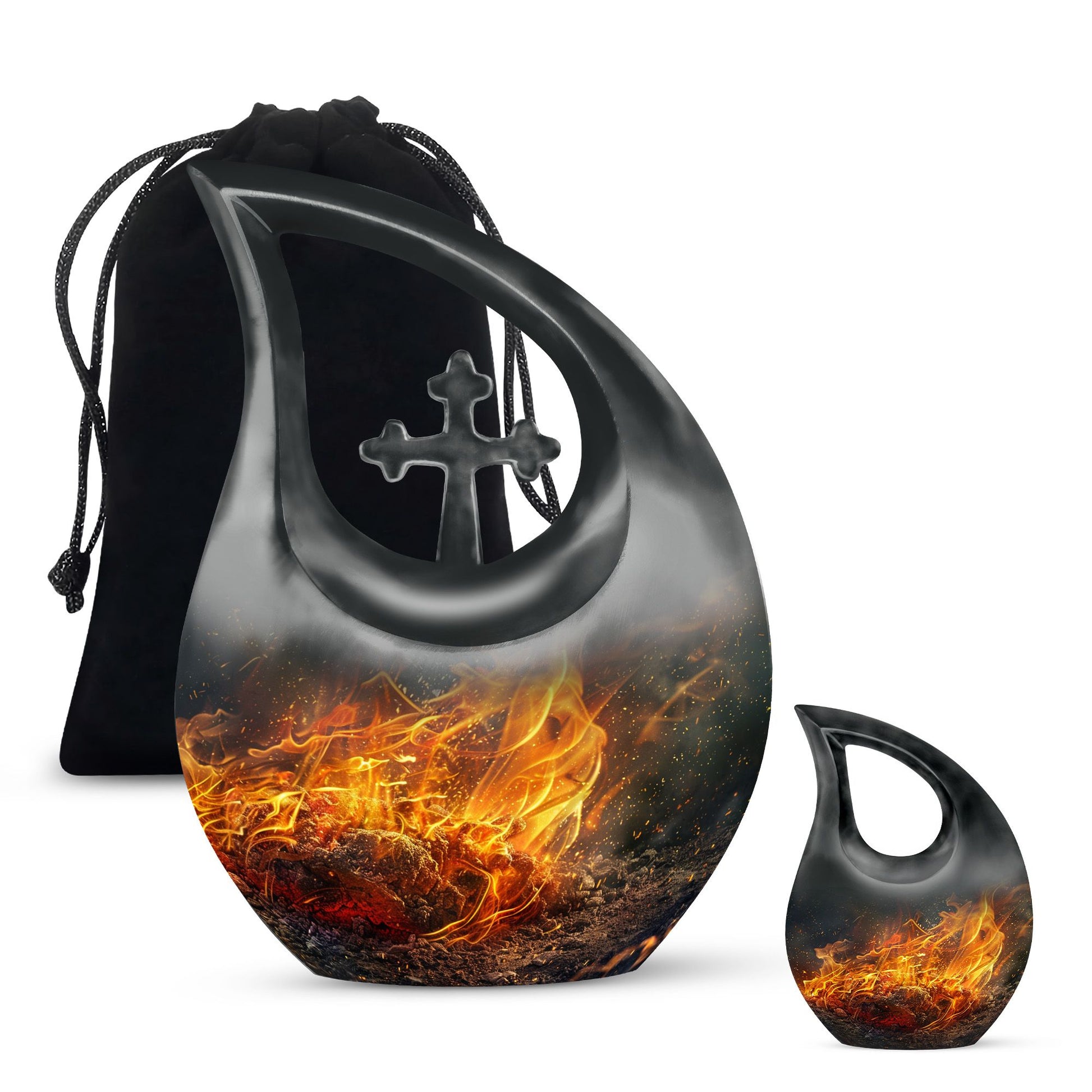 Fire Urns For Ashes - Adult Size Cremation Urn