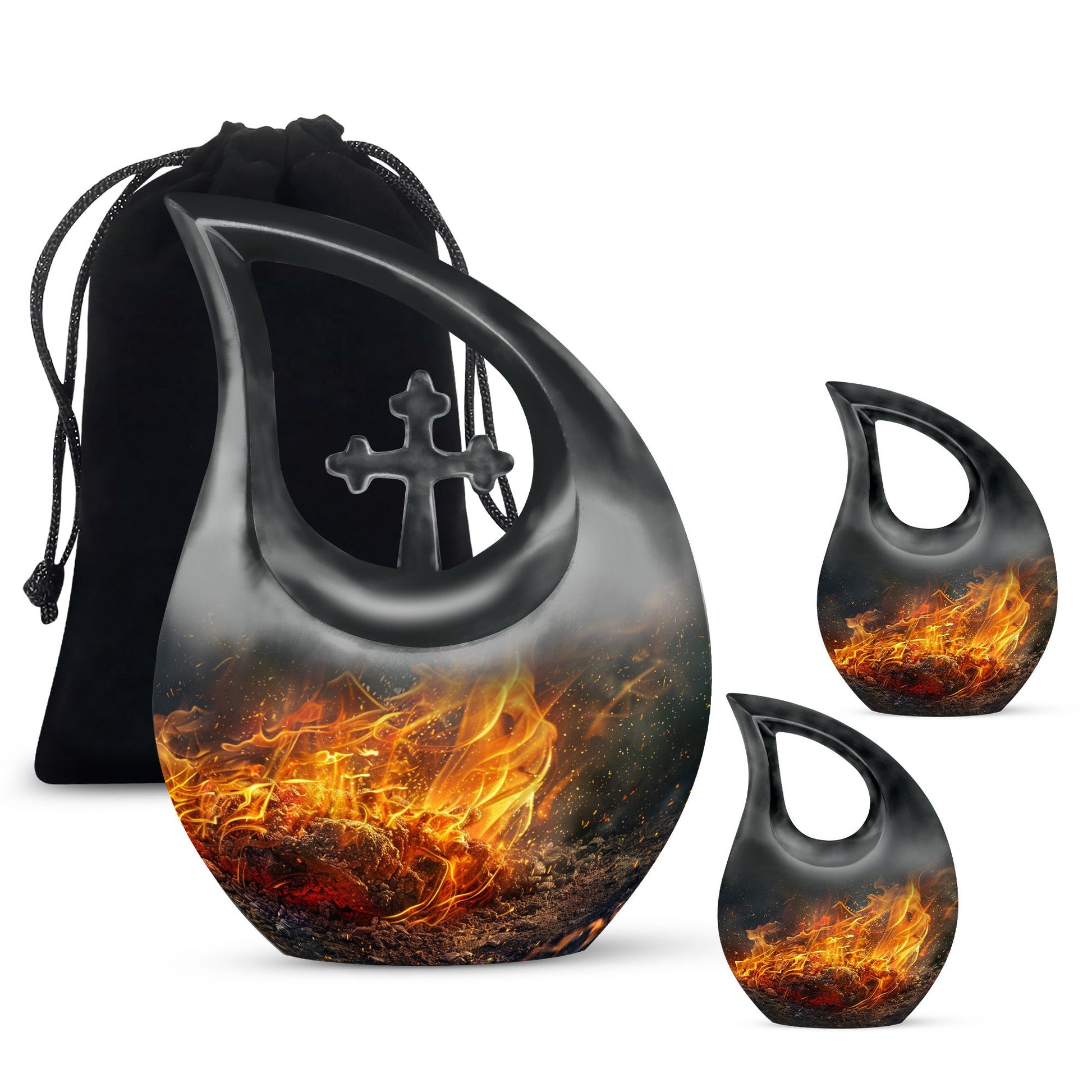 Fire Urns For Ashes - Adult Size Cremation Urn