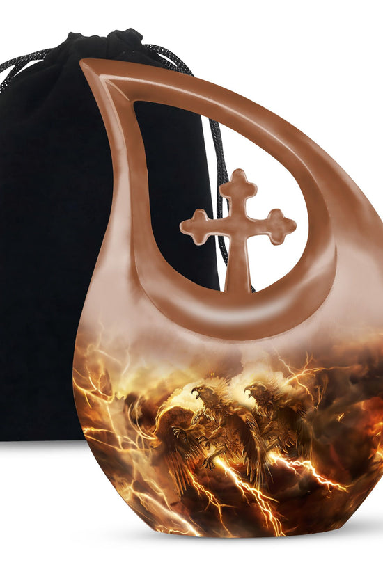 Catholic Urns For Ashes - Cremation Urns With Keepsake