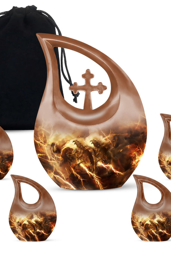 Catholic Urns For Ashes - Cremation Urns With Keepsake