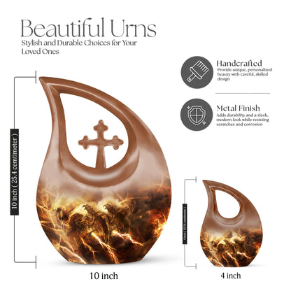 Catholic Urns For Ashes - Cremation Urns With Keepsake