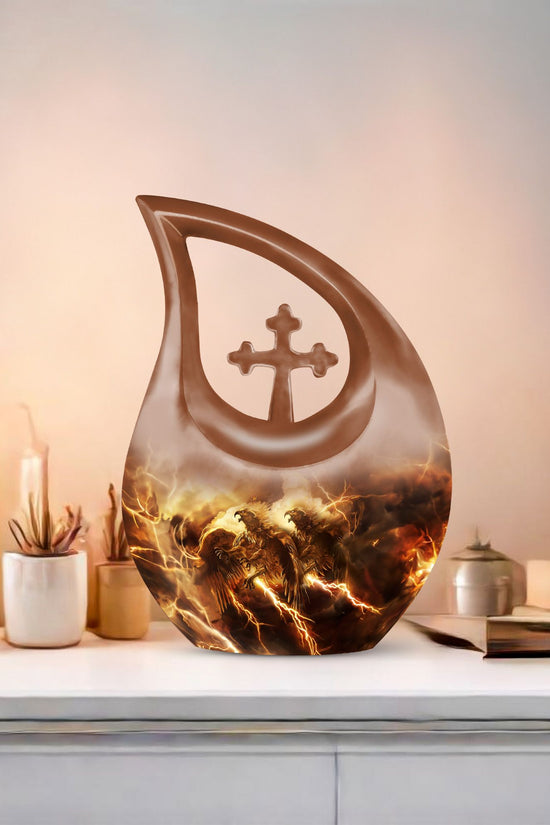 Catholic Urns For Ashes - Cremation Urns With Keepsake