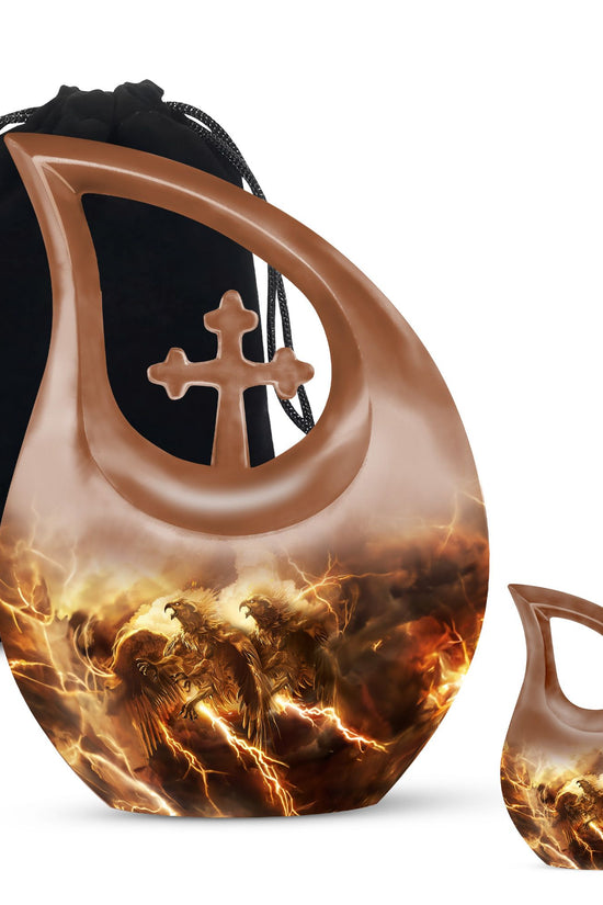 Catholic Urns For Ashes - Cremation Urns With Keepsake