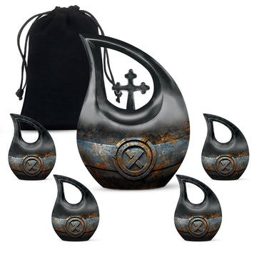Large Urn With 4 Keepsake