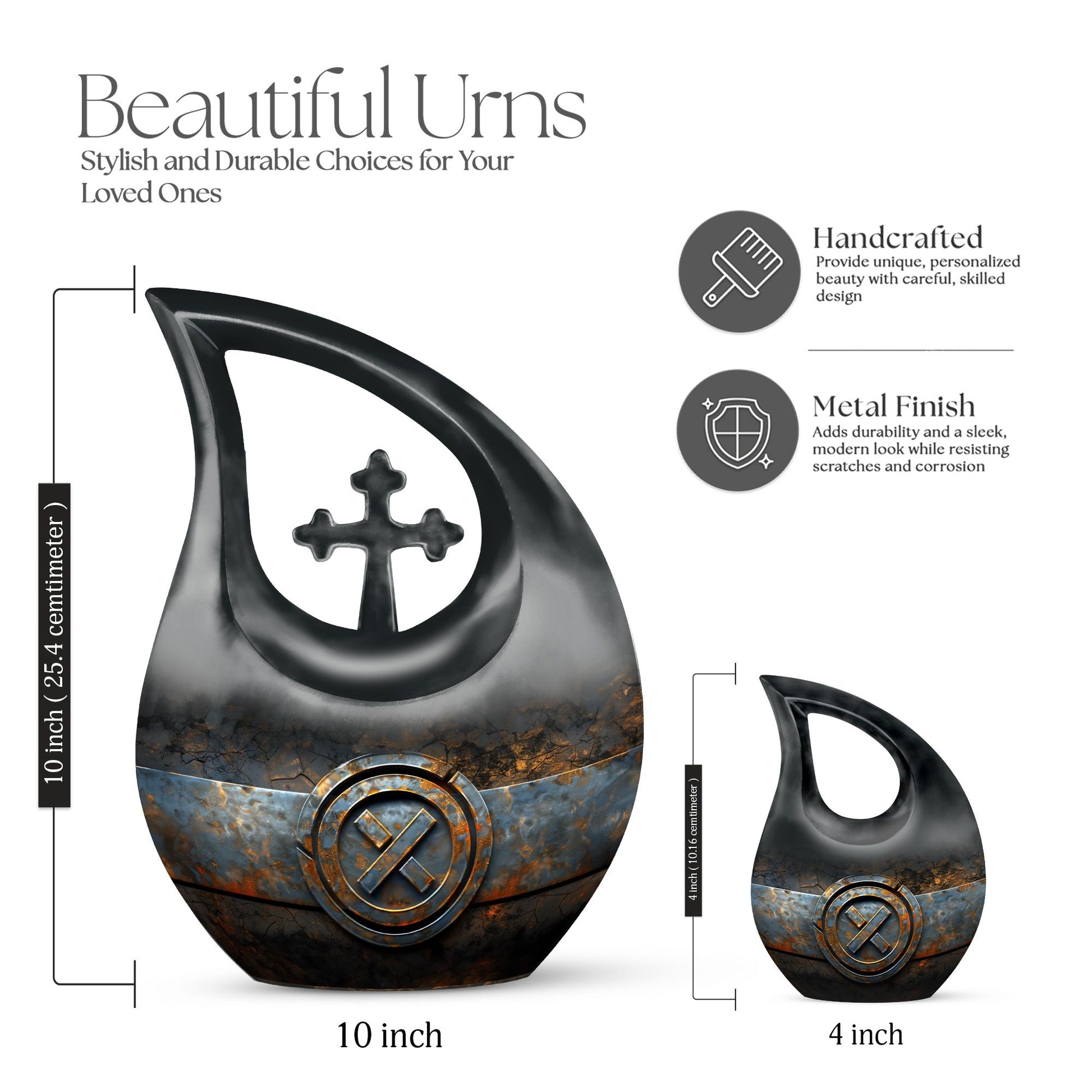 Catholic Urns For Ashes - Cremation Urns For Human Ashes Adult Small